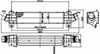 Радіатор интеркуллера 30840 NRF
