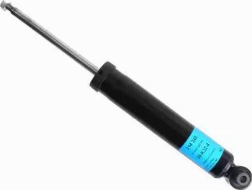 Амортизатор задньої підвіски 314345 SACHS