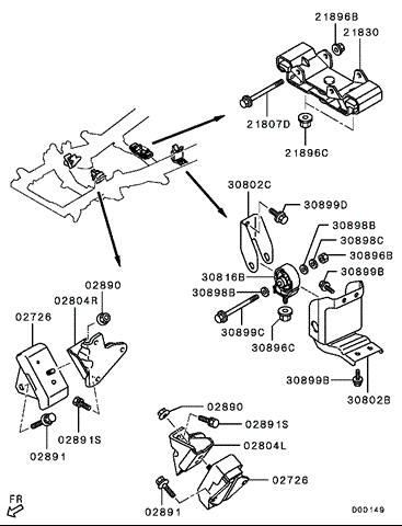 3204a005 подушка раздатки