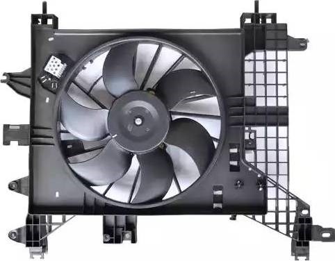 Вентилятор охлаждения радиатора 1.6 16v (4x4) 1.5dci e4 renault duster (32102) asam 32102