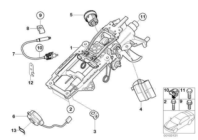 Датчик керма 32306793632 BMW