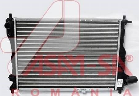 Asam chevrolet радіатор охолодження matiz,spark 0.8/1.0 05- 32426