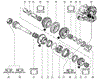 Синхронізатор 1/2-ї передачі 326049728R RENAULT