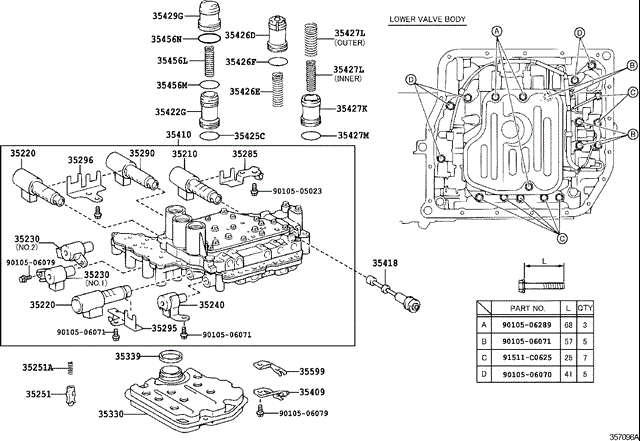Масло в коробку автомат 3533008010 TOYOTA