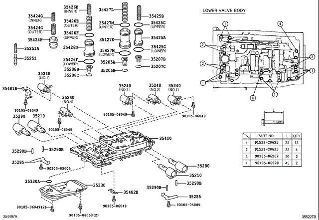 Масло і фільтр в коробку автомат  3533030080 TOYOTA