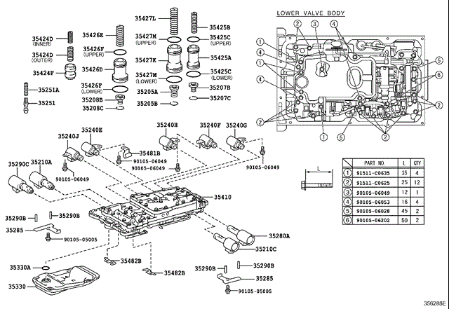 Фільтр для автомат коробки 3533060060 TOYOTA