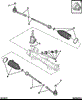 Тяга рульова поздовжня 3812F2 PEUGEOT