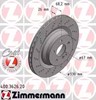 Диск гальмівний задній 400362620 ZIMMERMANN