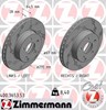 Гальмо дискове переднє 400365353 ZIMMERMANN