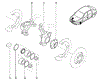 Комплект підшипник маточини передньої 402102977R RENAULT