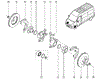 Комплект підшипника маточини колеса 402103708R RENAULT