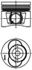 Поршня на 1 циліндр, STD 40715600 KOLBENSCHMIDT