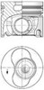Поршень в комплекті на 1 циліндр, STD 41094600 KOLBENSCHMIDT