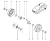 Підшипник ступиці задньої 432106434R RENAULT