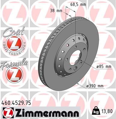 Ротор гальмівний 460452975 ZIMMERMANN