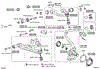 Правий важіль передній нижній підвіски Тойота Ленд крузер 100