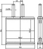 Радіатор опалювача салону 54269 NRF