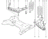 Важіль передньої підвіски нижній, правий 545049296R RENAULT