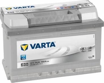 Акумуляторна батарея, АКБ 574402075 VARTA