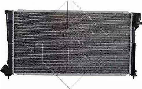 Радіатор охолодження двигуна 58189 NRF