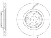 Диск гальмівний передній 6152410 REMSA