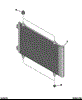 Радіатор охолодження кондиціонера Пежо Експерт