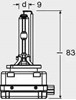 Биксенон 66340CLC OSRAM