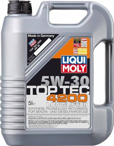 Моторна олива liqui moly top tec 4200 5w-30, 5л 7661