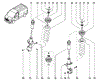 Опора амортизатора переднього 7701209577 RENAULT