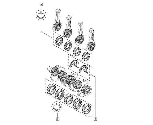 Підшипник шатуна 7701474892 RENAULT