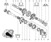 Шестерня 5-й передачі 8200270281 RENAULT