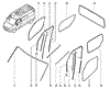 Рама вітрового вікна 8200676994 RENAULT