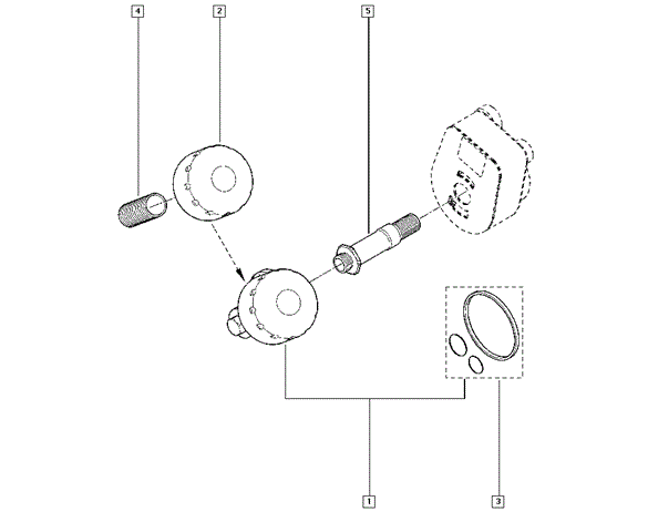 Корпус масляного фільтра 8201056869 RENAULT