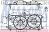 Дифузор радіатора охолодження, в зборі з мотором і крильчаткою 85130 NISSENS