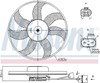 Електровентилятор охолодження в зборі (двигун + крильчатка), лівий 85678 NISSENS