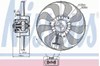 Електровентилятор охолодження в зборі (двигун + крильчатка), правий 85684 NISSENS