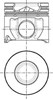 Поршень в комплекті на 1 циліндр, STD 8714810010 NURAL