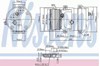 Компресор кондиціонера 890050 NISSENS