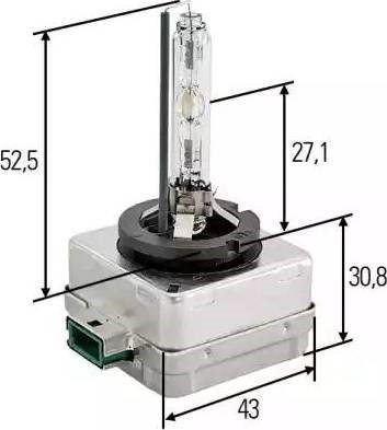 Ксенон 8GS009028311 HELLA