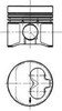 Поршень в комплекті на 1 циліндр, STD 91429600 KOLBENSCHMIDT