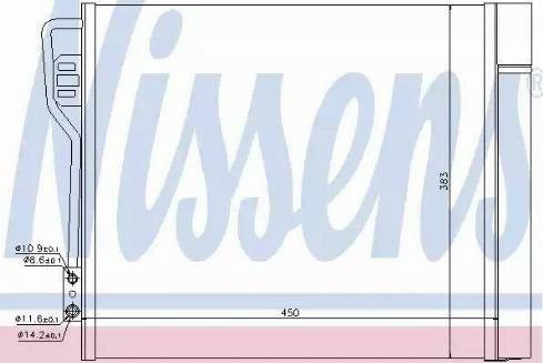 Конденсатор 940185 NISSENS