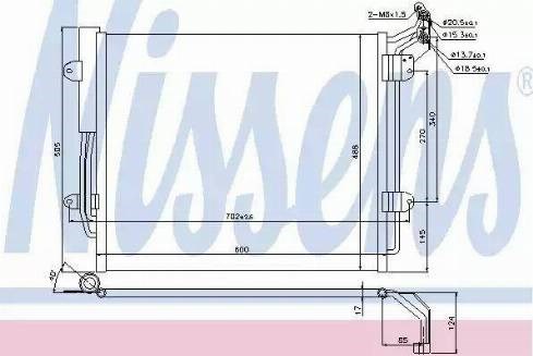 Конденсатор 940256 NISSENS