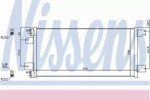 Конденсатор 940701 NISSENS