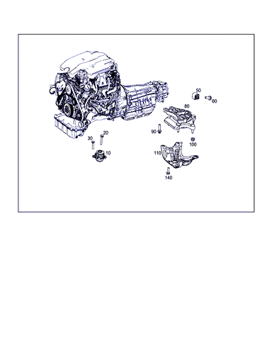 Подушка КПП A4472410113 MERCEDES