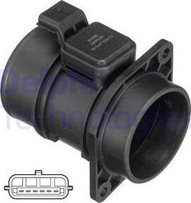 Датчик витрати повітря AF1036712B1 DELPHI