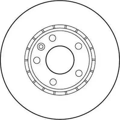 Delphi renault диск гальмівний передн.trafic ii,opel vivaro 01- BG3768