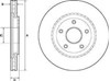 Диск гальмівний передній BG4759C DELPHI