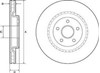 Гальмо дискове переднє BG9213C DELPHI