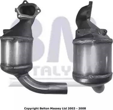 Труби і підвіска глушника BM80246H BM CATALYSTS