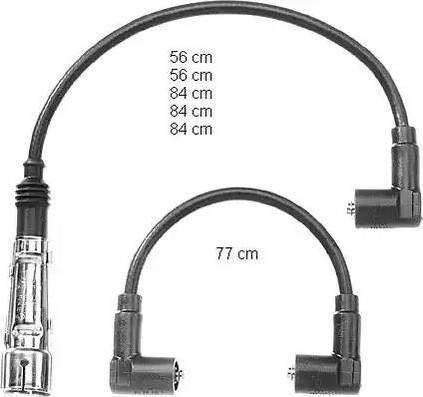 Комплект кабелів високовольтних CLS108